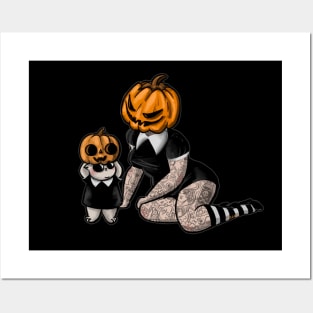 Pumpkin Heads Posters and Art